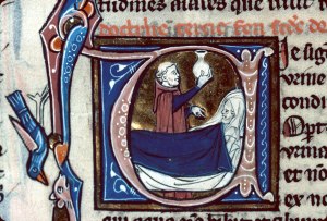 Avicenna, "Canon Medicinae", "Medic la căpătîiul unui bolnav", sec al XIII-lea