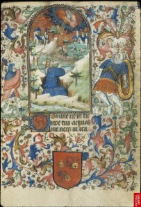 "Book of Hours, Use of Troyes", "David penitent", 1410